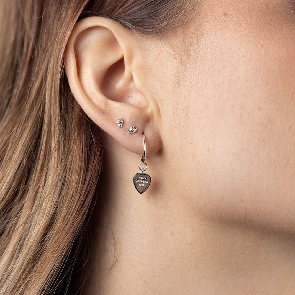 Round Multi-Kind Stone 7mm Stud Earrings Women Girlfriend Gift Jade Stud  Earring | eBay